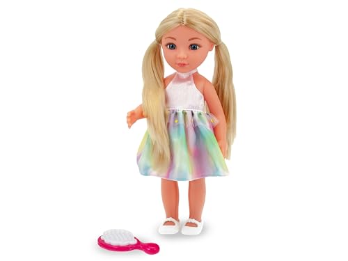Teorema - Maxi DEA Puppe im Fashion-Stil, Höhe 32 cm, mit Kamm von Teorema Giocattoli