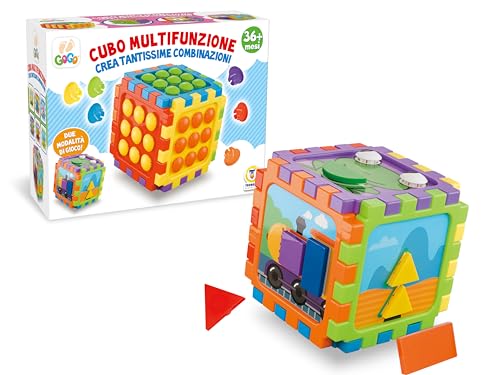 Teorema Montessori Multifunktions-Würfel, Lernspiel für die frühkindliche Kindheit, Zwei Spielmodi Teorema Montessori Multifunktions-Würfel, Lernspiel für die frühkindliche Kindheit, Zwei Spielmodi von Teorema Giocattoli