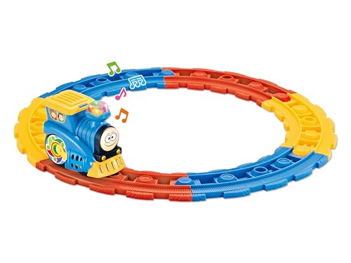 Teorema Spielbahn mit Zug, für Kinder, mit Licht und Sound von Teorema Giocattoli