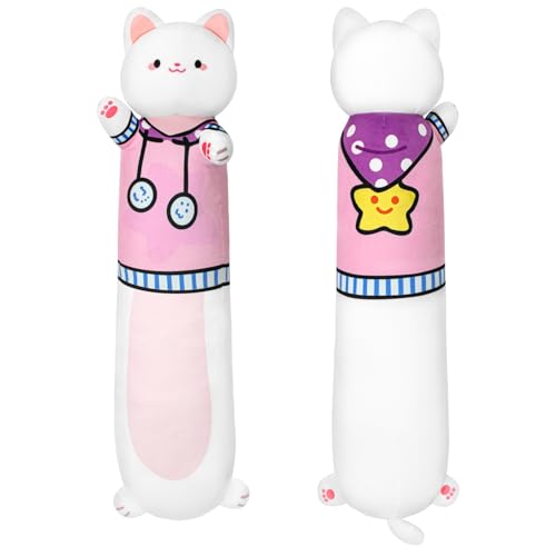Terbaik 70CM Katze Kuscheltier Stofftier Lange Katzen Kissen Kawaii Katzen Plüsch Rosa Katze Wurfkissen Weiche Katze Stofftier Spielzeug Geschenk über 3 Jahren Terbaik 70CM Katze Kuscheltier Stofftier Lange Katzen Kissen Kawaii Katzen Plüsch Rosa Katze Wurfkissen Weiche Katze Stofftier Spielzeug Geschenk über 3 Jahren von Terbaik