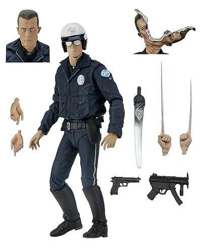 NECA Terminator 2 51914 Ultimate T-1000 Motorrad Cop Figur, 17,8 cm, 18 cm NECA Terminator 2 51914 Ultimate T-1000 Motorrad Cop Figur, 17,8 cm, 18 cm von Terminator 2