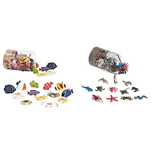 Terra 60-teilig Tierfiguren Sammlung Fische und Meerestiere Spielzeug Set & Tierfiguren Sammlung Meerestiere Spielzeug Set Terra 60-teilig Tierfiguren Sammlung Fische und Meerestiere Spielzeug Set & Tierfiguren Sammlung Meerestiere Spielzeug Set von Terra by Battat