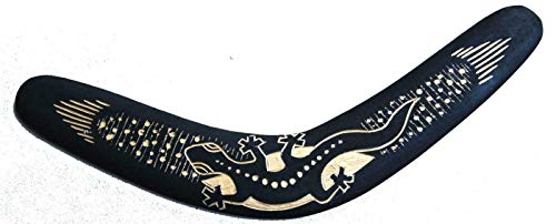 Terrapin Trading Ltd 36cm Fair Trade Hand geschnitzt Gecko Lizard Indonesian balinesischen Boomerang Terrapin Trading Ltd 36cm Fair Trade Hand geschnitzt Gecko Lizard Indonesian balinesischen Boomerang von Terrapin Trading