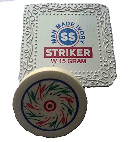 Terrapin Trading Ltd SS 15 Gramm Indian Carrom Board Striker Player Counter Spielzubehör von Terrapin Trading