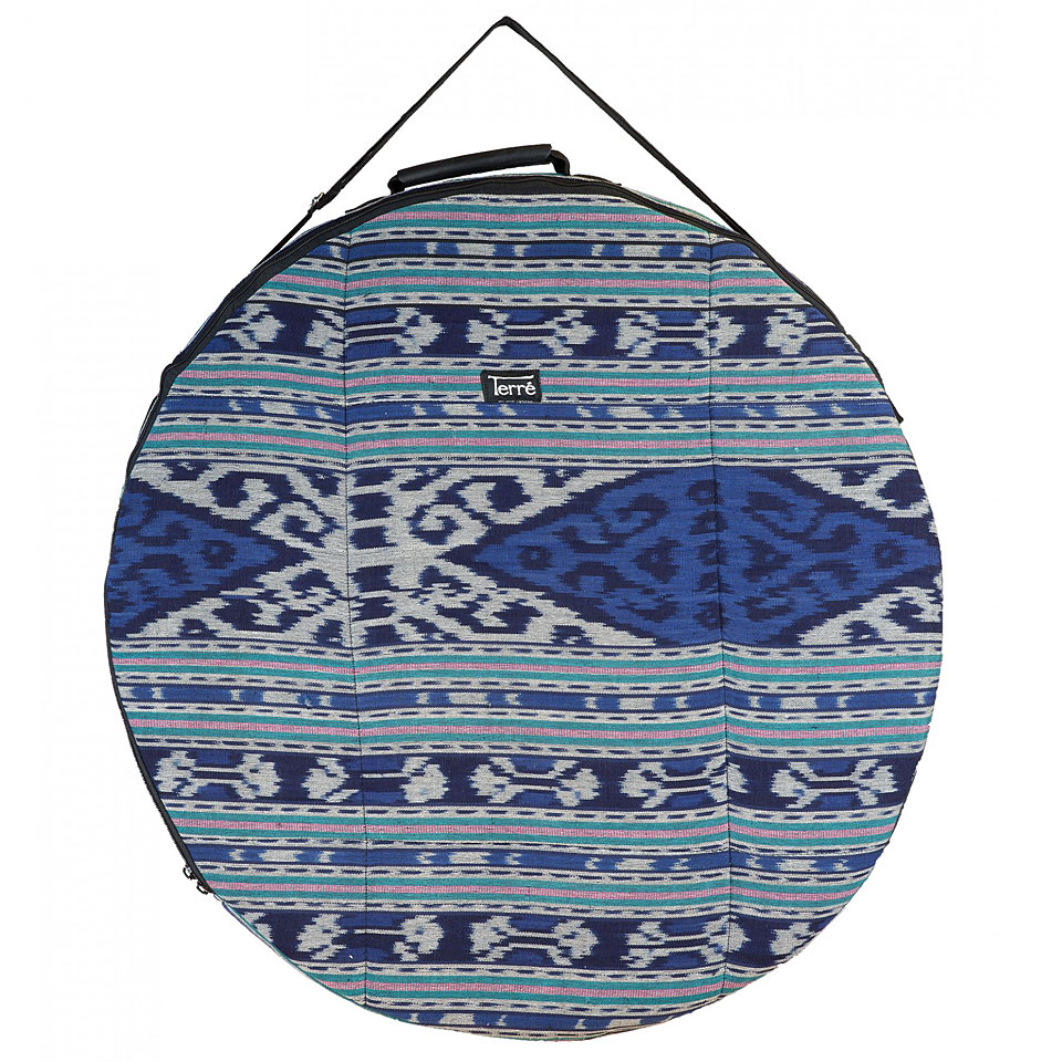 Terré Bag For Handdrum 40 cm Ikat Blue Percussionbag von Terré