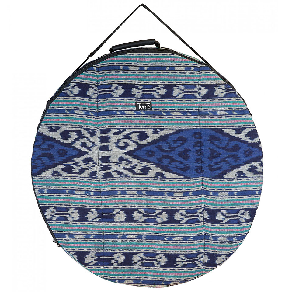 Terré Bag For Handdrum 60 cm Ikat Blue Percussionbag von Terré
