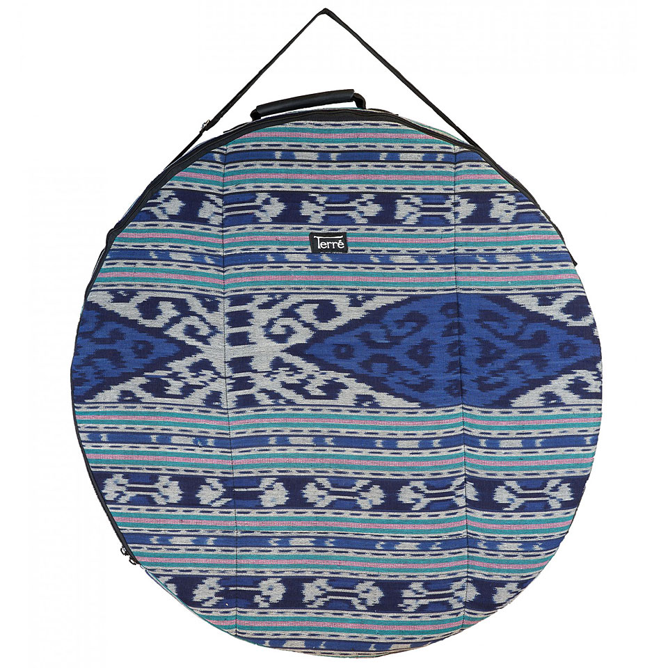 Terré Bag For Handdrum 60 cm Ikat Blue Percussionbag Terré Bag For Handdrum 60 cm Ikat Blue Percussionbag von Terré
