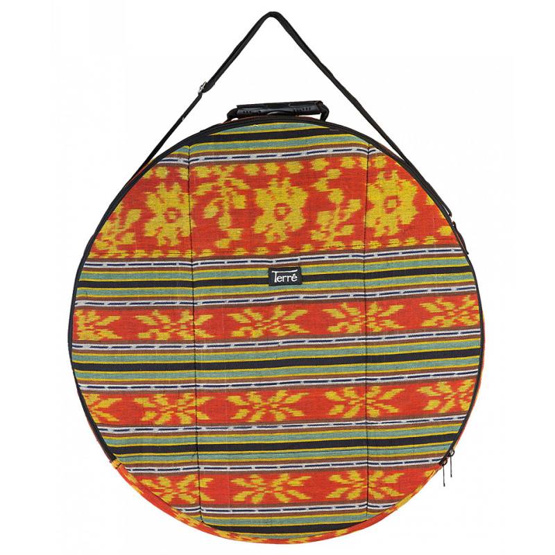Terré Bag For Handdrum 60 cm Ikat Red Percussionbag von Terré