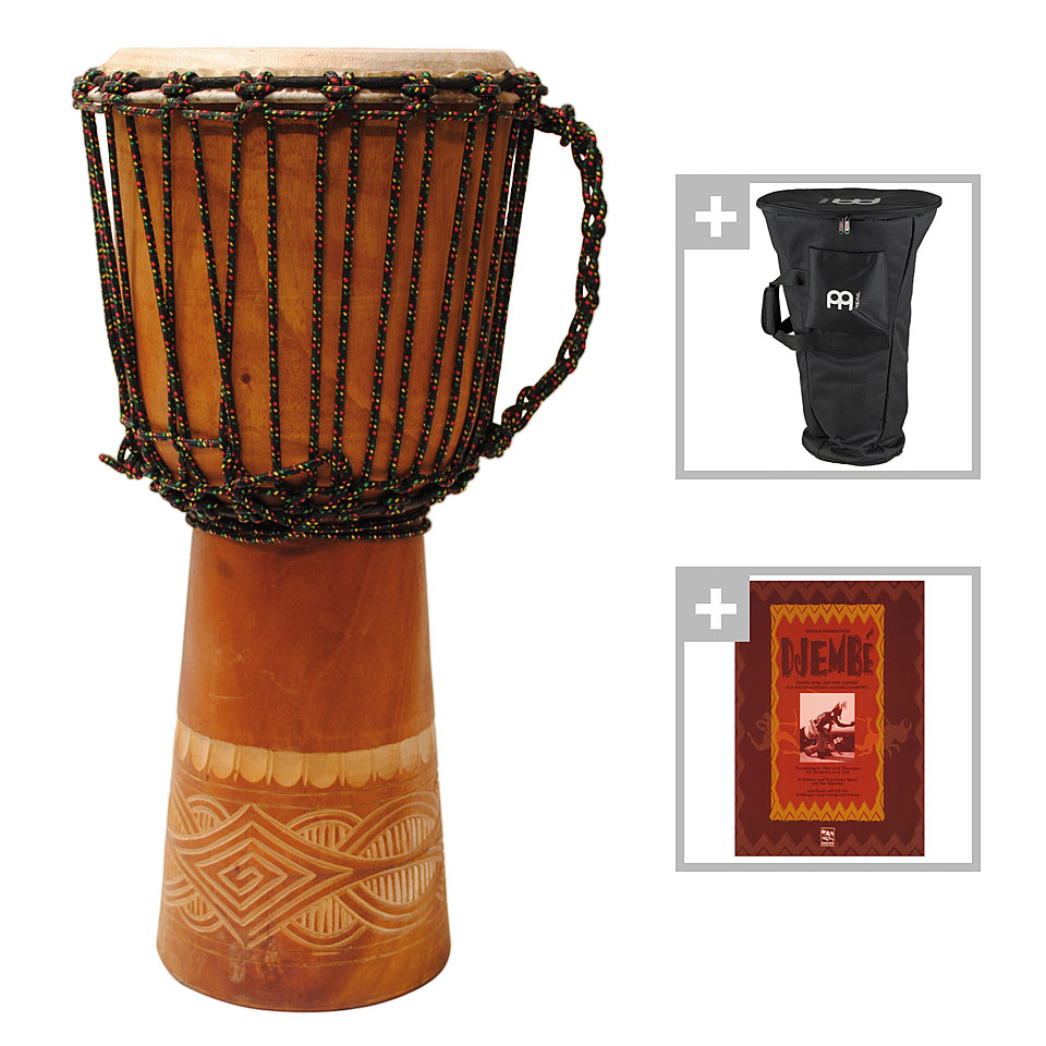 Terré Carved 60 cm Djembe-Set Djembe von Terré