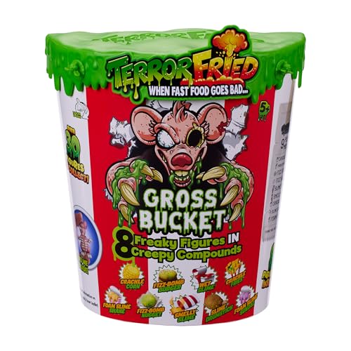 Terror Fried 08095 Eimer, When Fast Food Goes Bad Gross Collectible with Slime, Boys Ages 4-10, Multiple Composite Play, Multicolor Terror Fried 08095 Eimer, When Fast Food Goes Bad Gross Collectible with Slime, Boys Ages 4-10, Multiple Composite Play, Multicolor von Terror Fried
