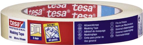 TESA 04323-00006-00 Kreppband tesa® Professional Beige (L x B) 50m x 19mm von Tesa