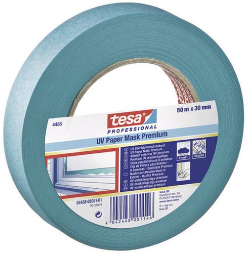 TESA PREMIUM 04438-00015-00 Kreppband tesakrepp® Blau (L x B) 50m x 25mm 1St. von Tesa