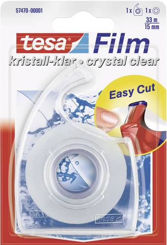 TESA 57470-00001-02 tesafilm kristall-klar Transparent (L x B) 33m x 15mm 1St. von Tesa
