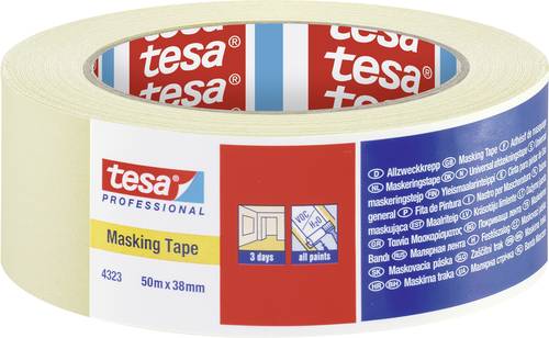 Tesa STANDARD 04323-00043-00 Kreppband tesakrepp® Beige (L x B) 50m x 38mm 1St. von Tesa