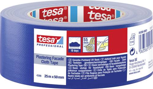 Tesa 04398-00001-00 Putzband tesa® Professional Blau (L x B) 25m x 50mm 1St. von Tesa