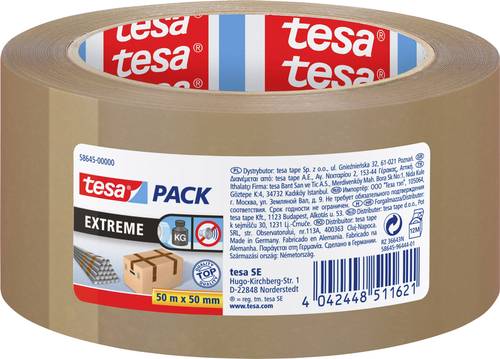 Tesa EXTREME 58645-00000-00 Packband tesapack® Braun (L x B) 50m x 50mm 1St. von Tesa