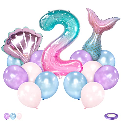 Meerjungfrau Geburtstag Deko 2 Meerjungfrauen Deko Kindergeburtstag 2 Groß Regenbogen Zahlen Folien Luftballon für Lila Rosa Gradient Mädchen Meerjungfrauen Thema Party Deko Meerjungfrau Geburtstag Deko 2 Meerjungfrauen Deko Kindergeburtstag 2 Groß Regenbogen Zahlen Folien Luftballon für Lila Rosa Gradient Mädchen Meerjungfrauen Thema Party Deko von Teselife