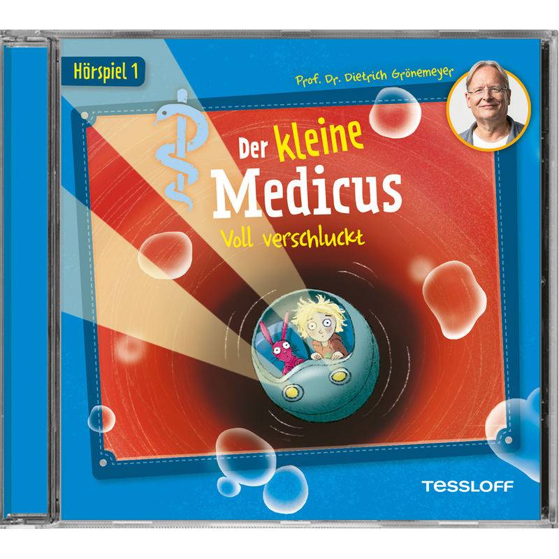 Der kleine Medicus. Hörspiel 1. Voll verschluckt,Audio-CD von Tessloff Verlag Ragnar Tessloff GmbH & Co. KG