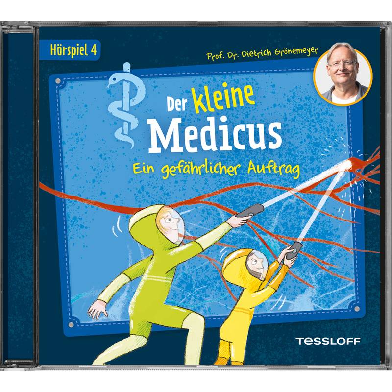 Der kleine Medicus. Hörspiel 4: Ein gefährlicher Auftrag,Audio-CD von Tessloff Verlag Ragnar Tessloff GmbH & Co. KG