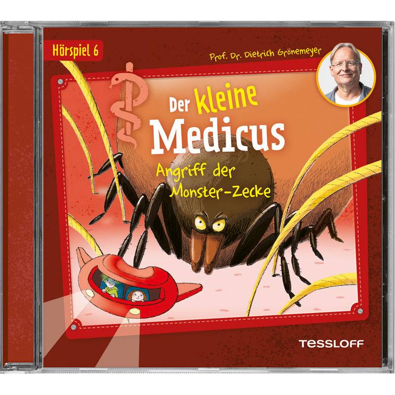 Der kleine Medicus. Hörspiel 6: Angriff der Monster-Zecke,Audio-CD von Tessloff Verlag Ragnar Tessloff GmbH & Co. KG