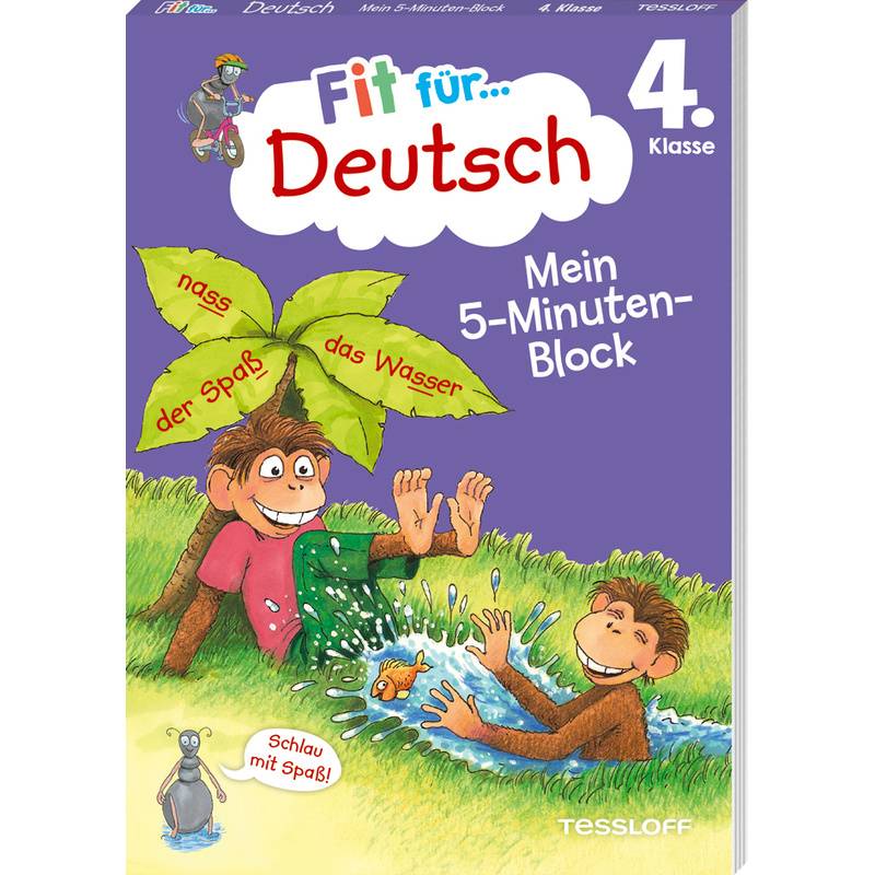 Fit für Deutsch 4. Klasse. Mein 5-Minuten-Block von Tessloff Verlag Ragnar Tessloff GmbH & Co. KG