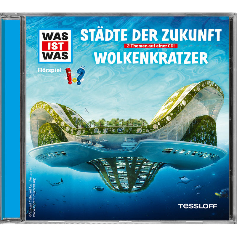 WAS IST WAS Hörspiel: Städte der Zukunft / Wolkenkratzer,Audio-CD von Tessloff Verlag Ragnar Tessloff GmbH & Co. KG