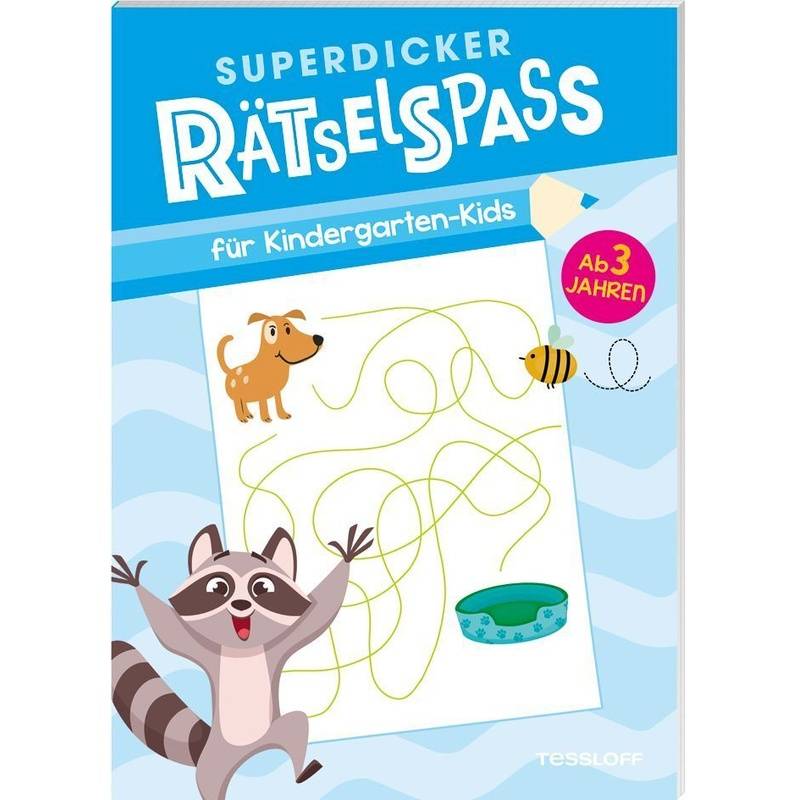 Superdicker Rätselspaß für Kindergarten-Kids von Tessloff Verlag Ragnar Tessloff GmbH & Co. KG