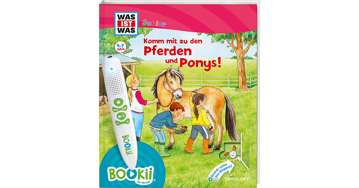 Buch - BOOKii WAS IST WAS Junior: Komm mit zu den Pferden und Ponys! von Tessloff Verlag