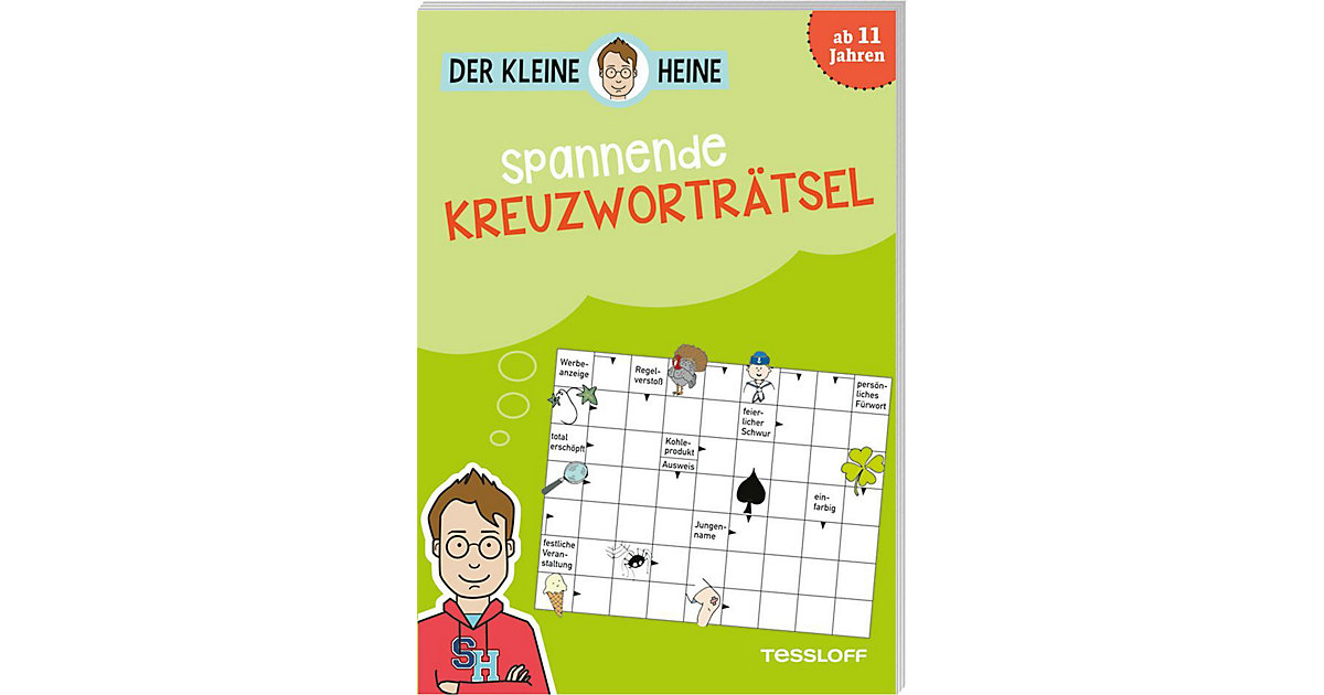 Buch - Der kleine Heine. Spannende Kreuzworträtsel von Tessloff Verlag