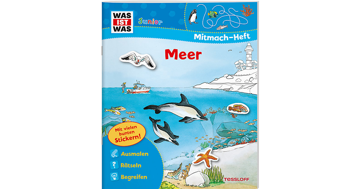 Buch - WAS IST WAS Junior - Mitmach-Heft: Meer Buch - WAS IST WAS Junior - Mitmach-Heft: Meer von Tessloff Verlag