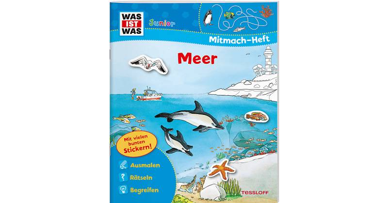 Buch - WAS IST WAS Junior - Mitmach-Heft: Meer von Tessloff Verlag