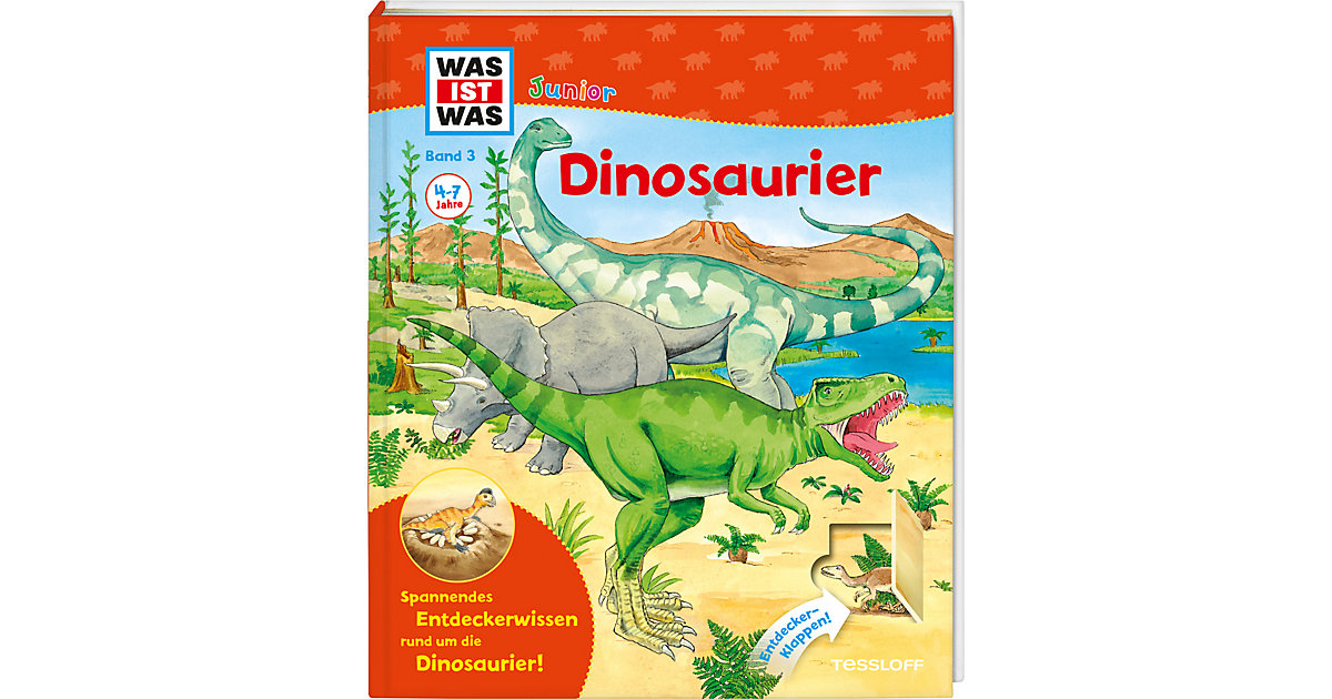 Buch - WAS IST WAS Junior: Dinosaurier von Tessloff Verlag