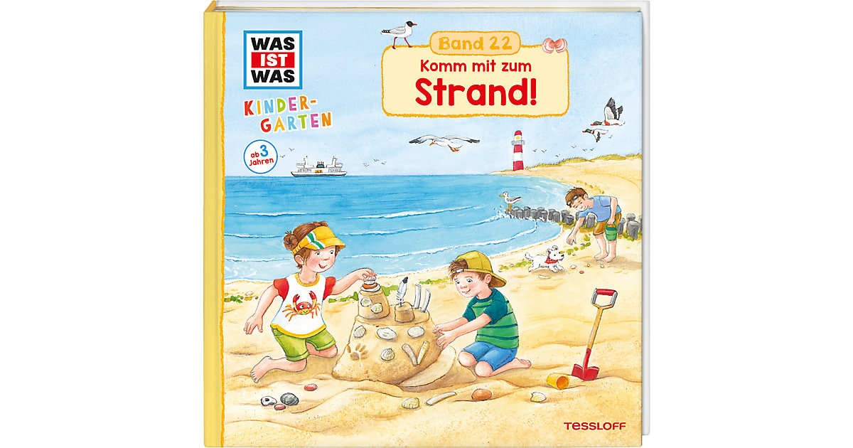 Buch - WAS IST WAS Kindergarten Band 22. Komm mit zum Strand! von Tessloff Verlag