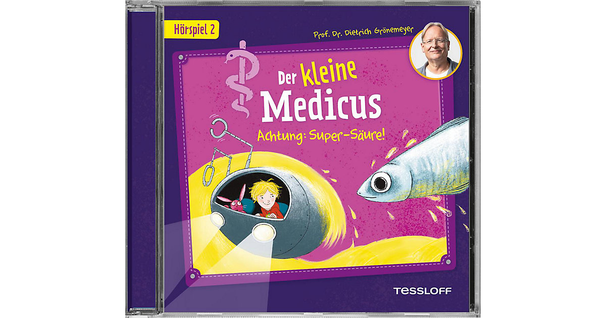 Der kleine Medicus. Hörspiel 2: Achtung: Super-Säure!, Audio-CD Hörbuch von Tessloff Verlag