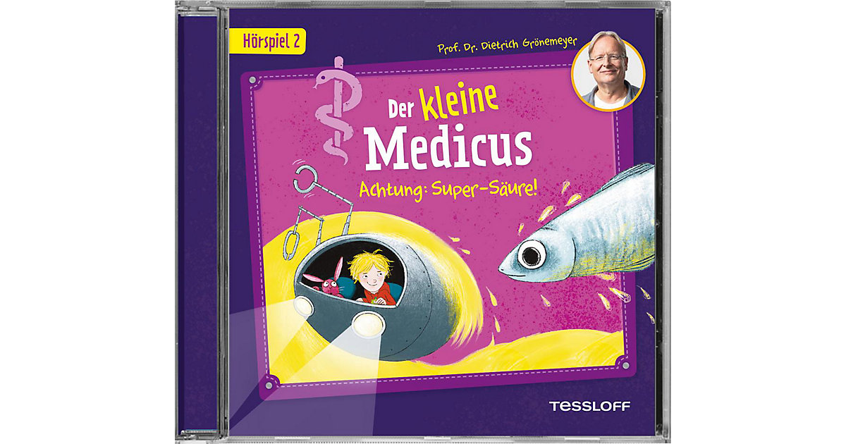 Der kleine Medicus. Hörspiel 2: Achtung: Super-Säure!, Audio-CD Hörbuch Der kleine Medicus. Hörspiel 2: Achtung: Super-Säure!, Audio-CD Hörbuch von Tessloff Verlag
