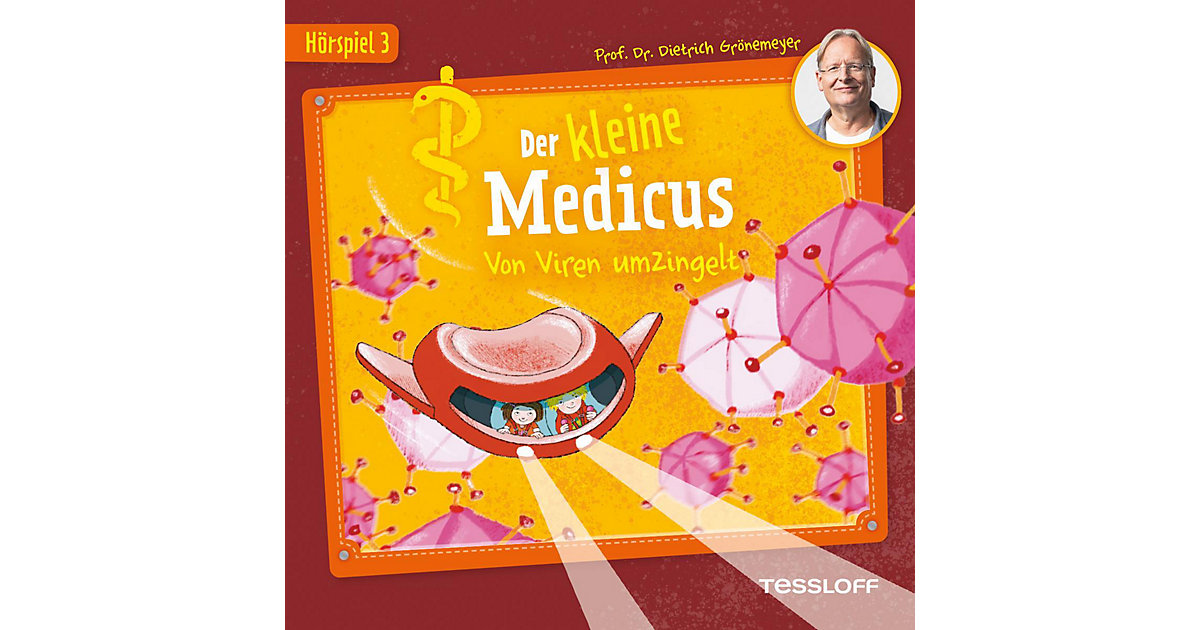 Der kleine Medicus. Hörspiel 3: Von Viren umzingelt, Audio-CD Hörbuch von Tessloff Verlag