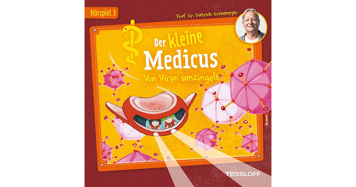 Der kleine Medicus. Hörspiel 3: Von Viren umzingelt, Audio-CD Hörbuch Der kleine Medicus. Hörspiel 3: Von Viren umzingelt, Audio-CD Hörbuch von Tessloff Verlag