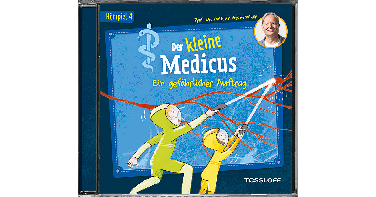 Der kleine Medicus. Hörspiel 4: Ein gefährlicher Auftrag, Audio-CD Hörbuch Der kleine Medicus. Hörspiel 4: Ein gefährlicher Auftrag, Audio-CD Hörbuch von Tessloff Verlag