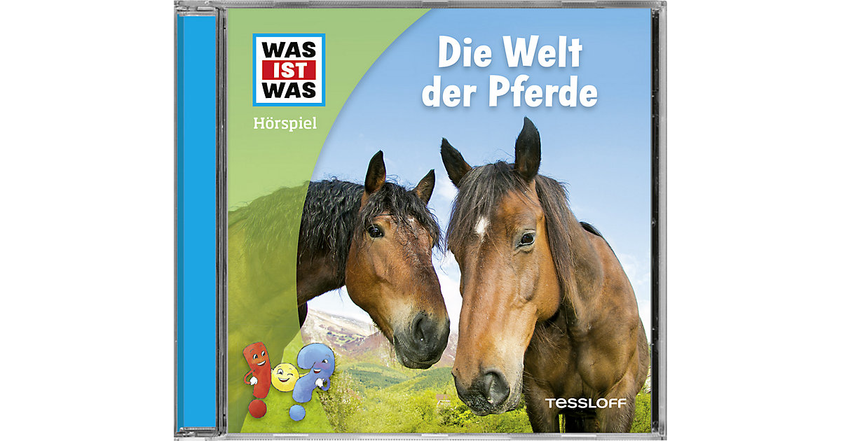 WAS IST WAS Hörspiel. Die Welt der Pferde, Audio-CD Hörbuch von Tessloff Verlag