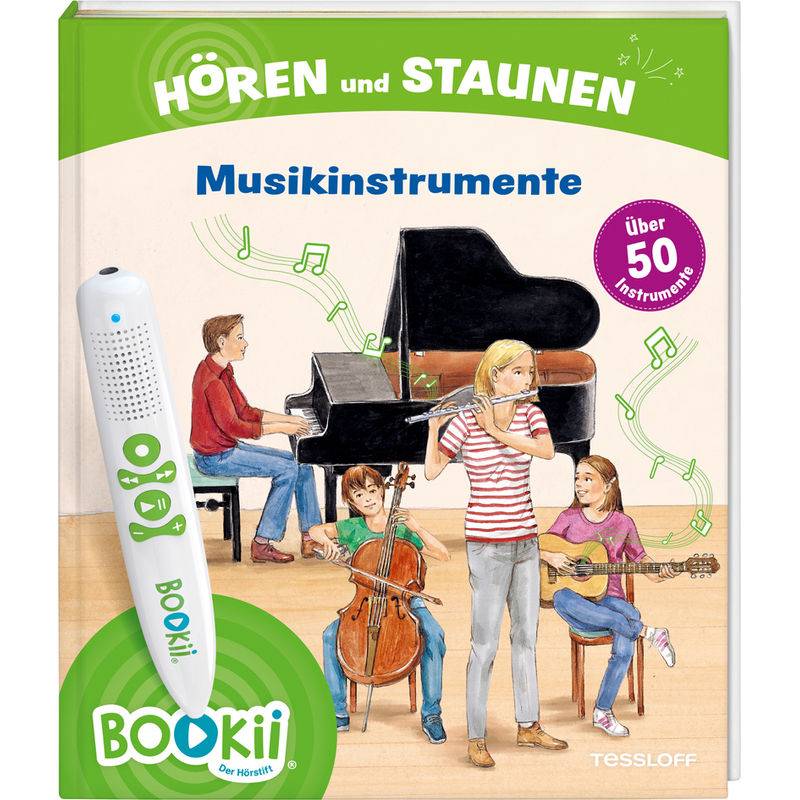 BOOKii® Hören und Staunen Musikinstrumente von Tessloff