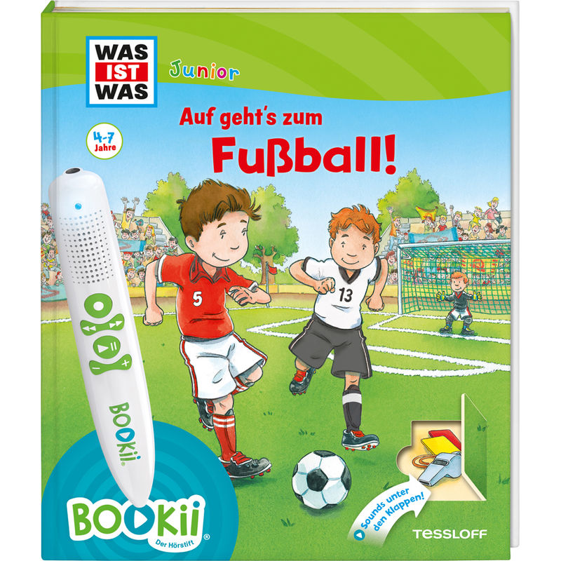 BOOKii® WAS IST WAS Junior Auf geht´s zum Fußball! von Tessloff