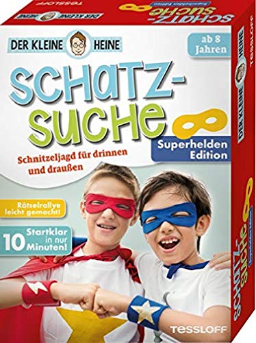 Der kleine Heine. Schatzsuche. Superhelden Edition. Schnitzeljagd für drinnen und draußen von Tessloff