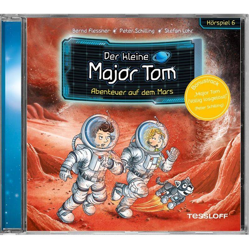Der kleine Major Tom. Hörspiel 6. Abenteuer auf dem Mars,Audio-CD von Tessloff