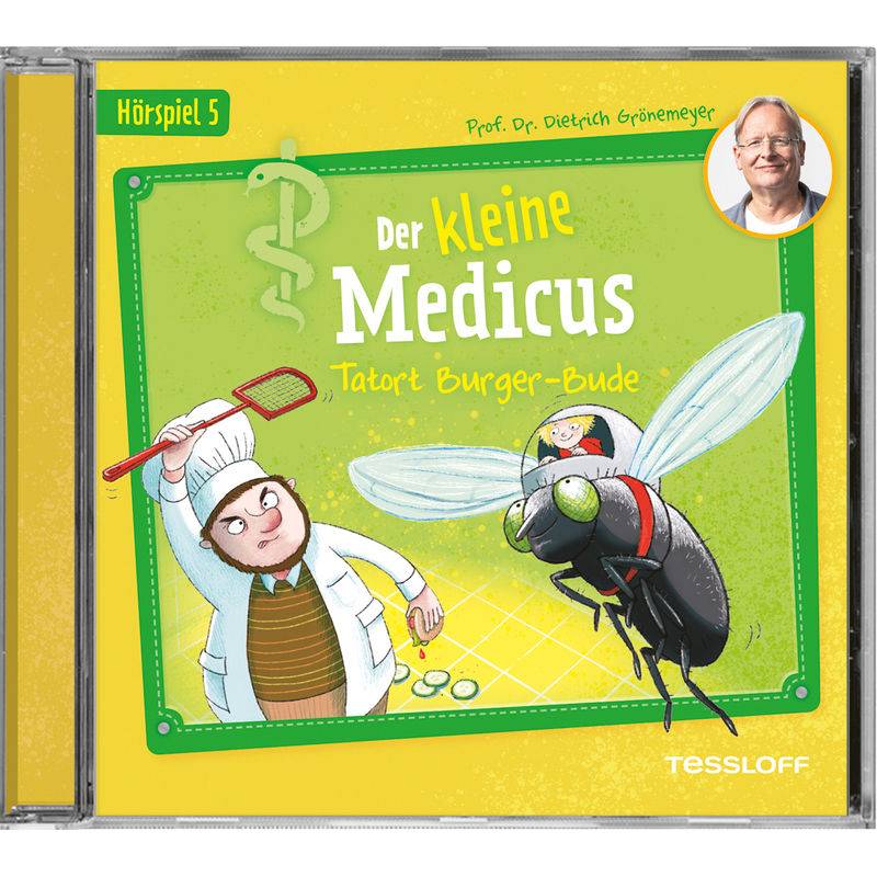 Der kleine Medicus. Hörspiel 5: Tatort Burger-Bude,Audio-CD von Tessloff