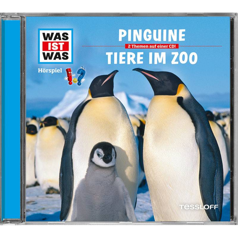 Was ist was Hörspiele - WAS IST WAS Hörspiel: Pinguine / Tiere im Zoo,Audio-CD von Tessloff