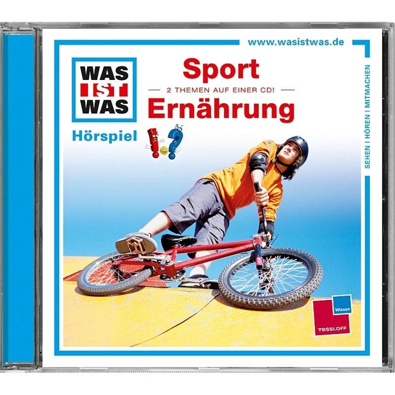 WAS IST WAS Hörspiel: Sport / Ernährung,Audio-CD von Tessloff