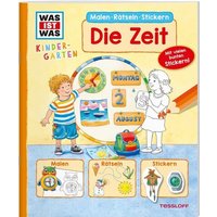 TESSLOFF 378862258 WAS IST WAS Kindergarten Malen Rätseln Stickern Die Zeit TESSLOFF 378862258 WAS IST WAS Kindergarten Malen Rätseln Stickern Die Zeit von Tessloff