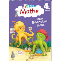 TESSLOFF 378862511 Fit für Mathe 4. Klasse. Mein 5-Minuten-Block von Tessloff