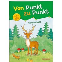 TESSLOFF 378864055 Von Punkt zu Punkt. Tiere im Wald von Tessloff