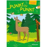 TESSLOFF 378864057 Punkt zu Punkt. 1 bis 80 (Reh) von Tessloff